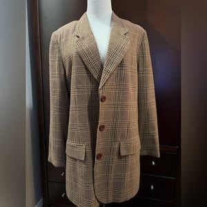 Herringbone dress, jacket